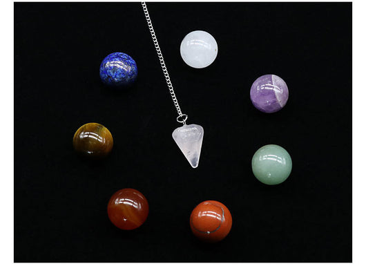 Esfera de Piedra Natural de 7 Chakras 20MM - Caja Presentación - Image 7