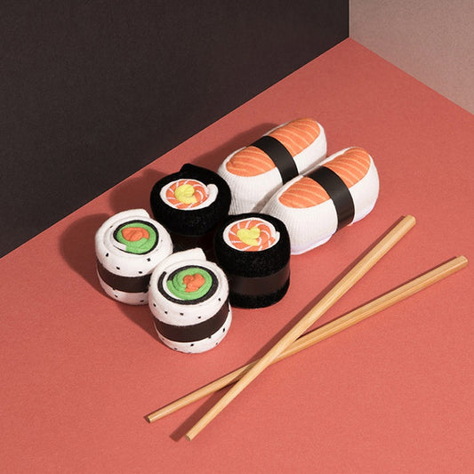 Calcetines Creativos con Diseño de Sushi - Image 2