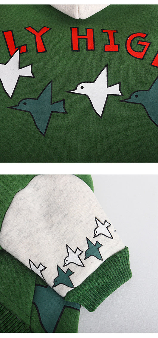 Sudadera Teddy Winter Verde Cálido - Image 7