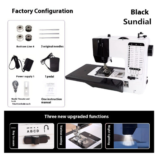 Máquina de Coser Eléctrica Multifuncional con Tablero Extensible - Image 9