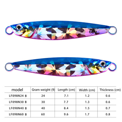 Señuelo Metálico Luminoso de Largo Alcance - Cebo Biónico para Pesca - Image 3