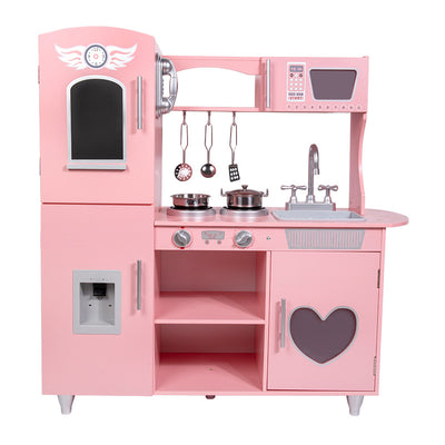 Cocina de Juguete Infantil de Madera con Accesorios Realistas - Image 5