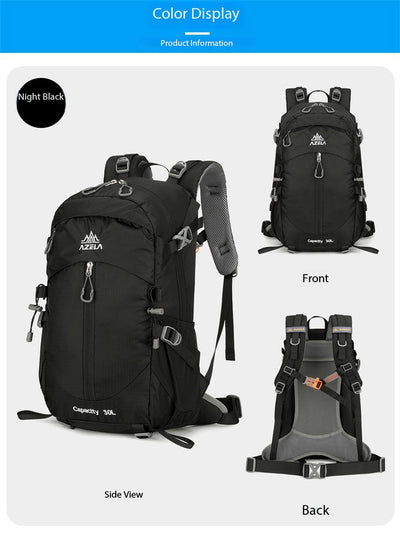 Mochila de Trekking AZELA 30L - Backpack Resistente para Senderismo y Camping - Image 43