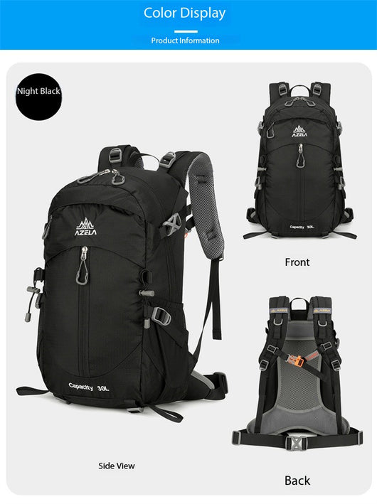 Mochila de Trekking AZELA 30L - Backpack Resistente para Senderismo y Camping - Image 43