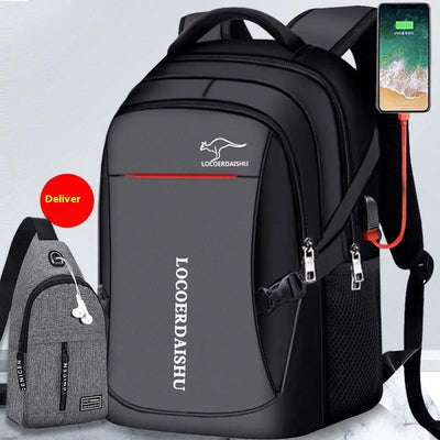Mochila Escolar y de Viaje de Gran Capacidad para Hombre - Image 7