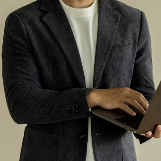 Blazer Slim Fit para Hombre - Primavera y Otoño