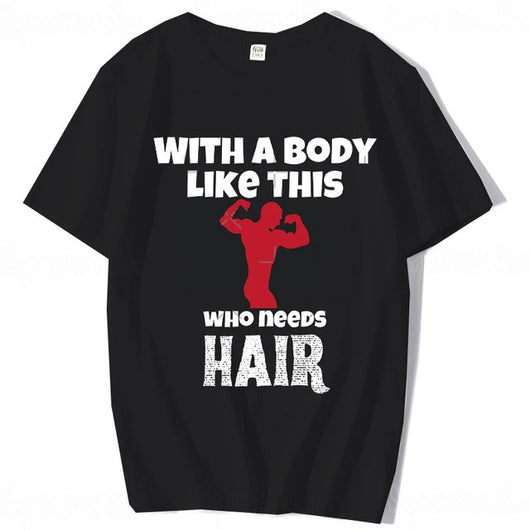 Camiseta Manga Corta Algodón Estampada Letras Inglesas Talla Grande Hombre - Image 8
