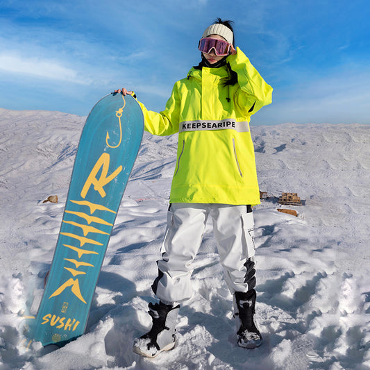 Sudadera Hoodie Impermeable para Esquí y Deportes de Nieve