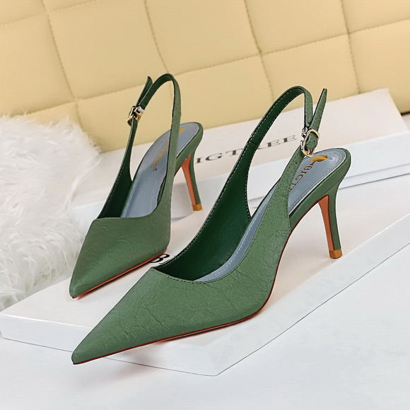 Zapatos de Tacón Stiletto Retro para Mujer - Elegancia Clásica