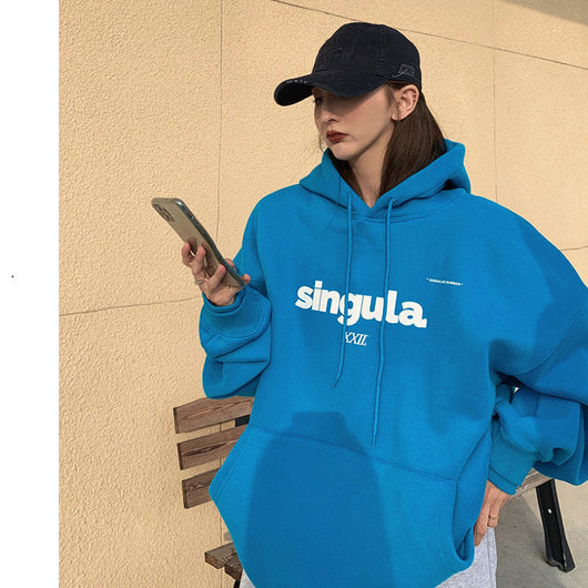 Suéter Holgado Estampado de Manga Larga para Mujer - Image 18