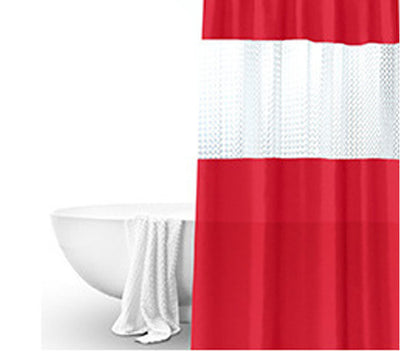 Cortina de Baño Translúcida Impermeable Antimoho para Ducha - Image 6