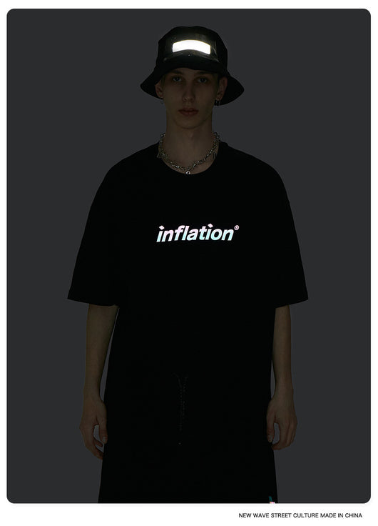 Playera Estilo Urbano con Letras Láser Deslumbrante para Hombre - Image 25
