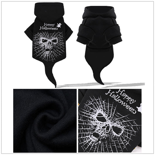 Ropa de Mascota Temática Halloween - Gato Negro, Araña y Calabaza - Image 11