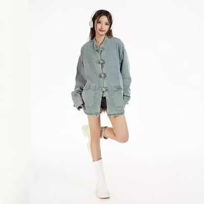 Chaqueta Denim Premium para Mujer - Talla S - Image 3