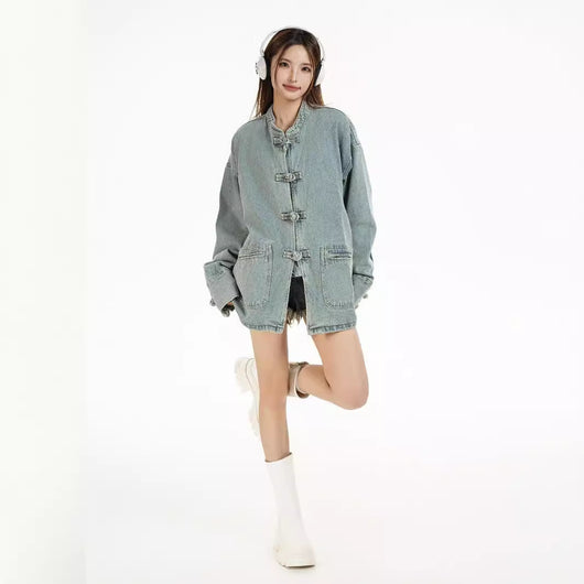 Chaqueta Denim Premium para Mujer - Talla S - Image 3