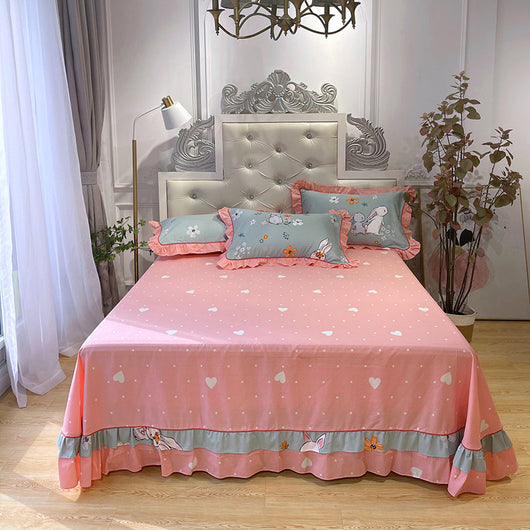 Juego de Sábanas y Funda de Almohada 100% Algodón Puro con Bordes Redondeados - Image 25