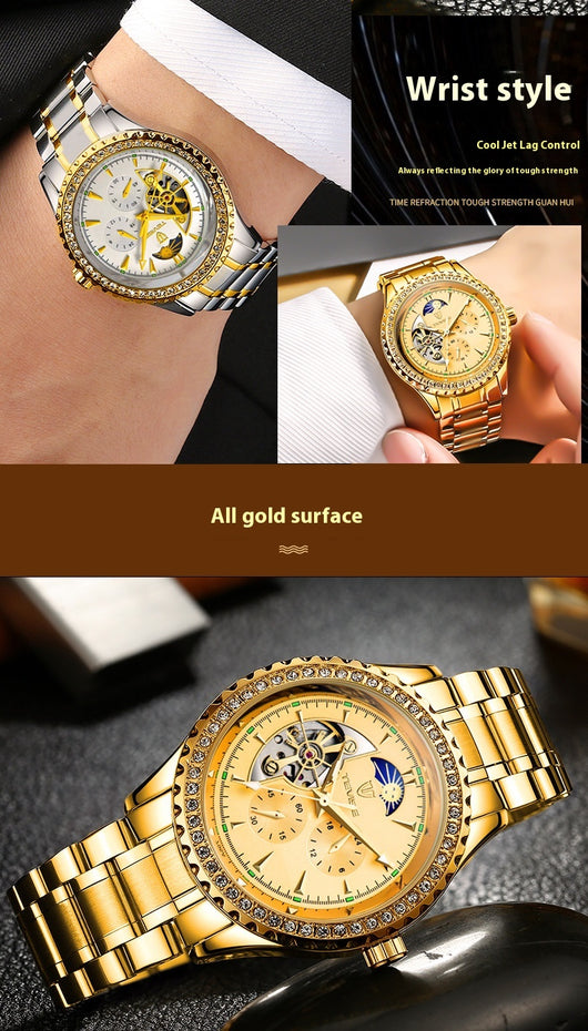 Reloj Mecánico Automático Versátil para Hombre - Image 8