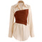 Blusa Tubo Elegante con Mangas Largas para Mujer