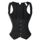 Faja Moldeadora Cuello Halter con Cierre y Patrón Jacquard