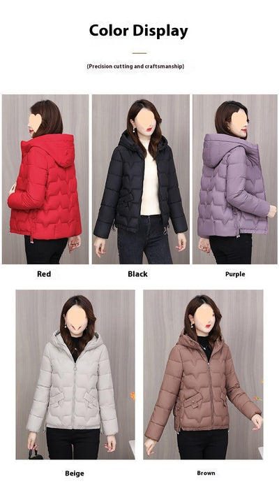 Abrigo Acolchado de Algodón para Mamás - Chaqueta Térmica Ligera - Image 3