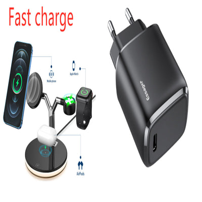 Cargador Inalámbrico Magnético 3 en 1 de 15W para Apple MagSafe - Image 22