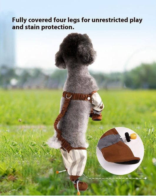 Pantalones Protectores para Perros Otoño-Invierno Ajustados Antipolvo - Image 18