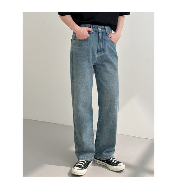 Jeans Rectos Holgados para Hombre - Versátiles y Cómodos