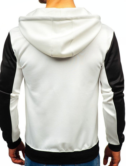 Cardigan Sudadera con Capucha para Hombre - Costura Casual - Image 10