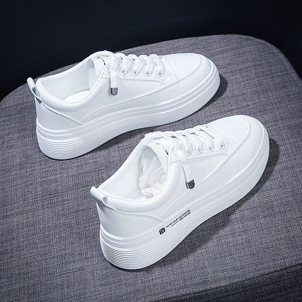 Zapatos Casuales Estilo Occidental para Mujer con Suela Gruesa
