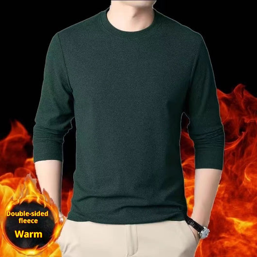 Suéter Cuello Redondo Hombre Doble Cara Polar Manga Larga - Image 21