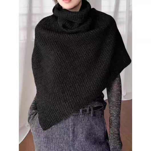 Cuello Térmico Tejido Gris Oscuro - Versátil y Elegante - Image 6