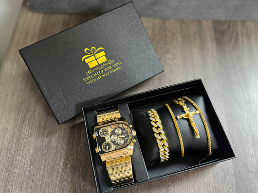 Reloj de Hombre Multihuso con Esfera Grande Luminosa y Correa de Acero Inoxidable - Image 10