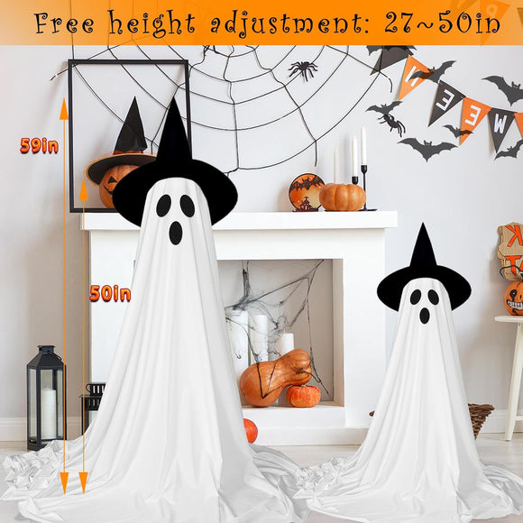 Fantasma Luminoso con Control Remoto para Decoración de Halloween