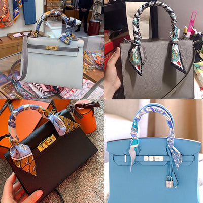 Pañuelos Decorativos para Asas de Bolsas - Cintas Elegantes y Versátiles - Image 5