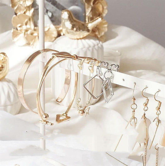 Organizador de Aretes Creativo con Soporte para Joyería - Image 10