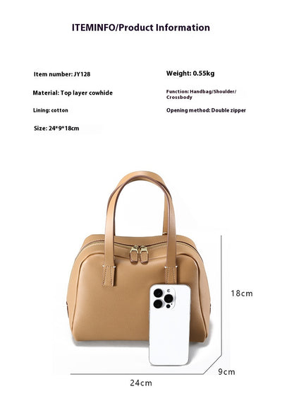 Bolso Bandolera Retro de Gran Capacidad - Estilo Simple y Versátil - Image 22