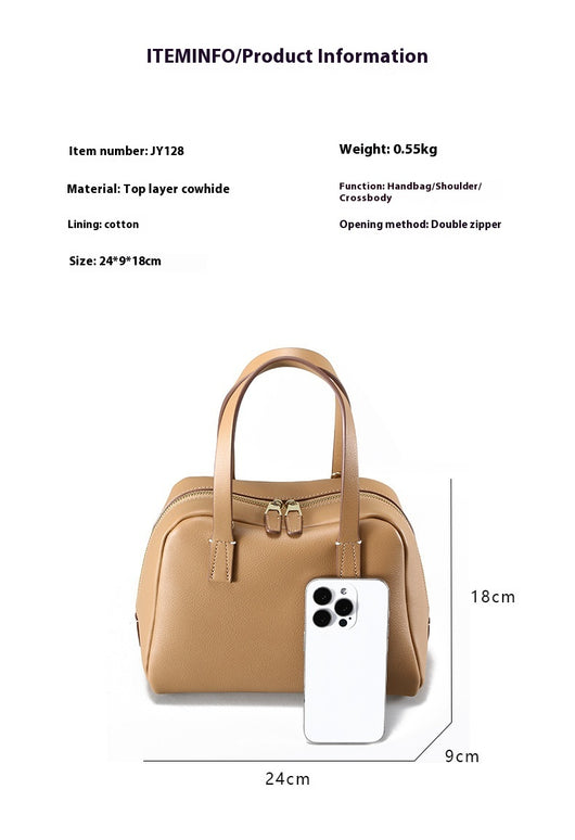 Bolso Bandolera Retro de Gran Capacidad - Estilo Simple y Versátil - Image 22