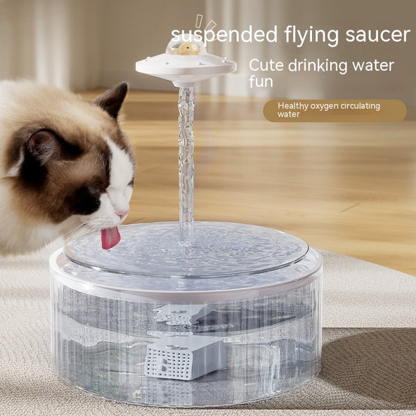 Fuente de Agua Automática para Gatos con Filtro Silencioso