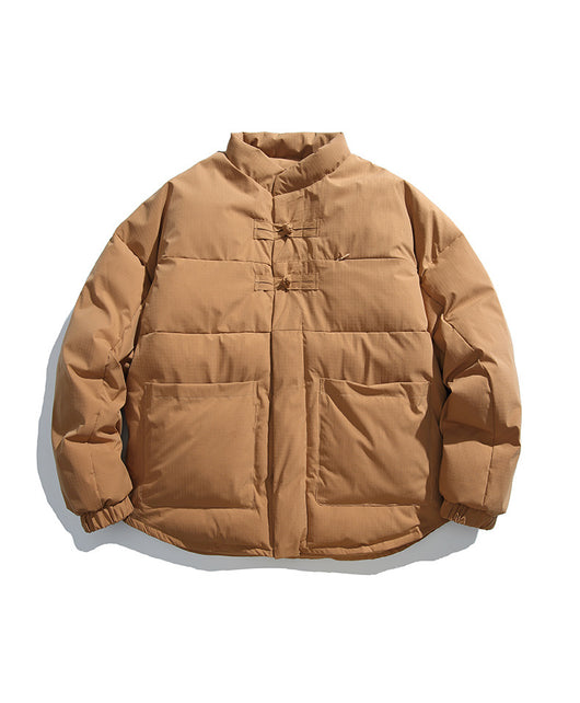 Abrigo de Algodón Cálido Holgado para Hombre y Mujer - Image 19