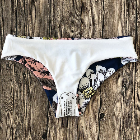 Bikini Deportivo Plano de Nylon en Colores Lisos para Mujer - Image 12