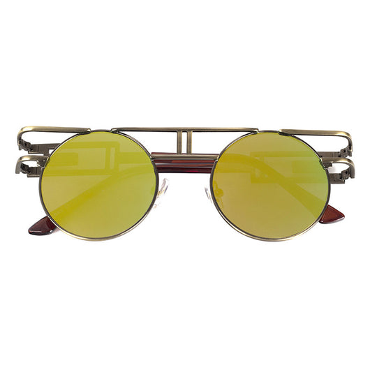 Gafas de Sol Steampunk Vintage Redondas para Hombre y Mujer - Image 17