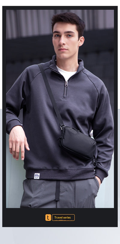 Bolsa de Pecho Utilitaria Dual para Hombre Estilo Coreano - Image 13