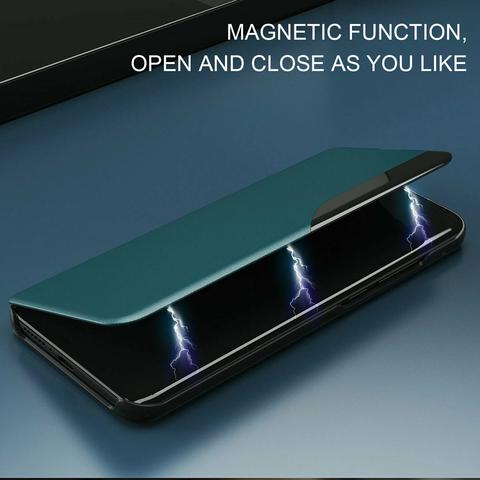 Funda Magnética con Soporte Lateral para Teléfono - Protección Premium en Cuero - Image 20