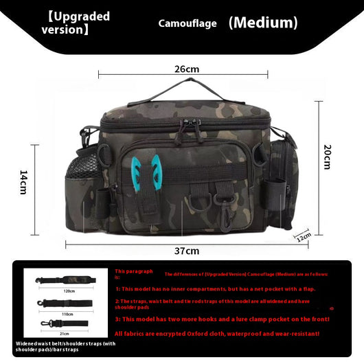 Bolsa de Almacenamiento Cruzada Luya Multifuncional para Pesca - Image 6
