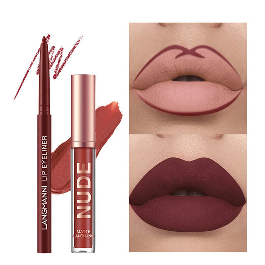 Set de 12 Piezas: 6 Labiales Mate + 6 Delineadores Waterproof de Larga Duración - Image 6