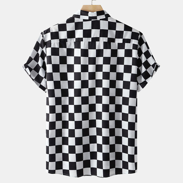 Camisa Hawaiana Estampado 3D Casual para Hombre - Diseño Tropical Versátil