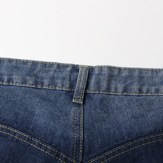 Jeans Cintura Alta Rectos Holgados Reductores - Image 27