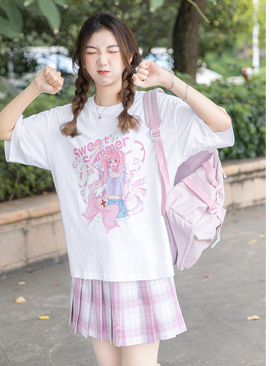 Blusas Cortas para Hermanas y Estudiantes - Diseño Trendy - Image 9
