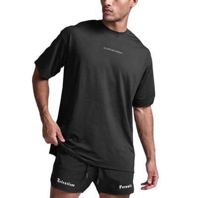 Playera Deportiva Hombre Transpirable Absorbe Sudor Color Sólido - Image 4