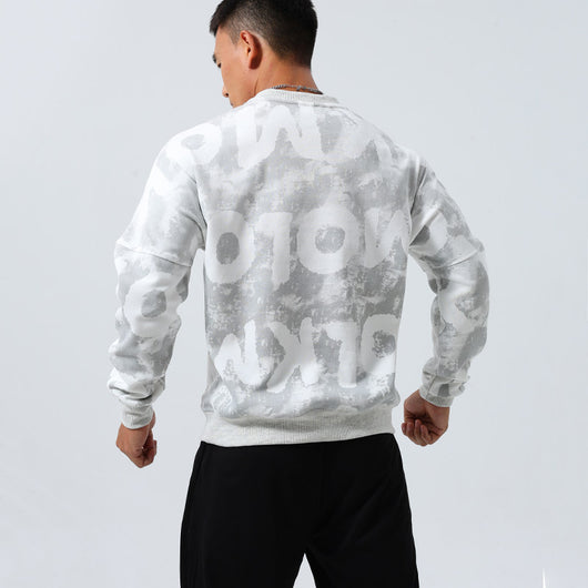 Sudadera Deportiva Cuello Redondo Manga Larga para Hombre - Image 3